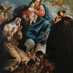 vergine col bambino stabello